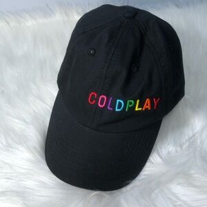 Coldplay Rainbow Logo Tour Cap. Music of the Spheres Tour. NWOT